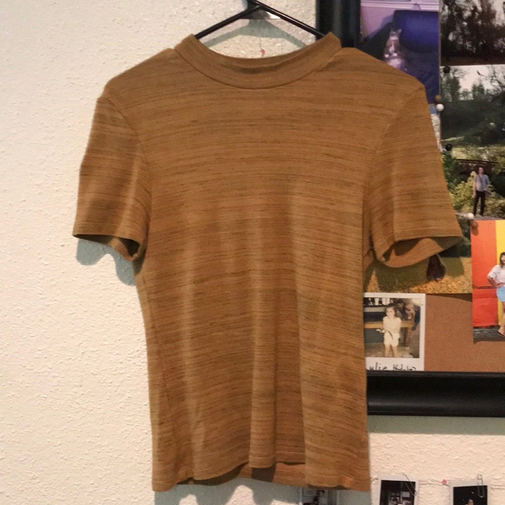 AA mock turtleneck top